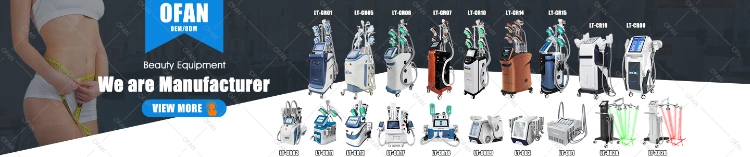 Ofan Esthetician Equipment Adelgazar Radio Frequency Kryo Kriolipoliza Tech Cool Plus Cryolipolysis Machine