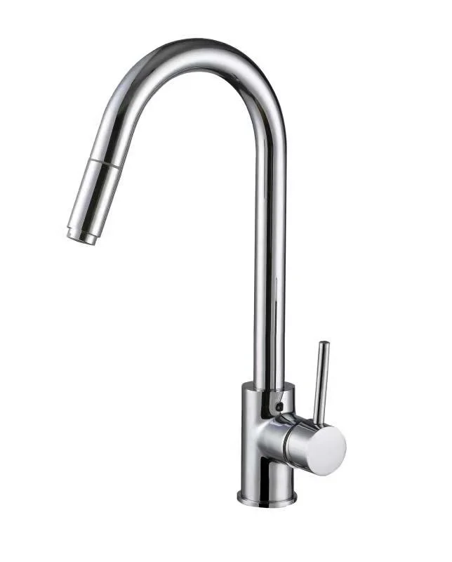 High End Brass Commercial Utility Sink Faucet Deck Mounted Pre-Rinse Unit with 140cm Pre Rinse Hose