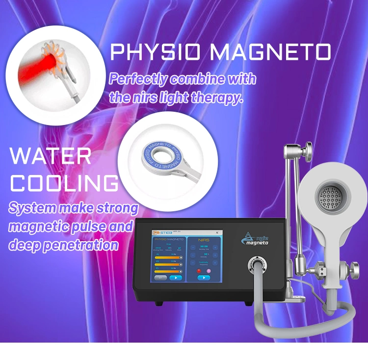 Extracorporeal Magnetic Transduction Pain Relief Electro Pulse Magnetic Therapy Machine for Clinic