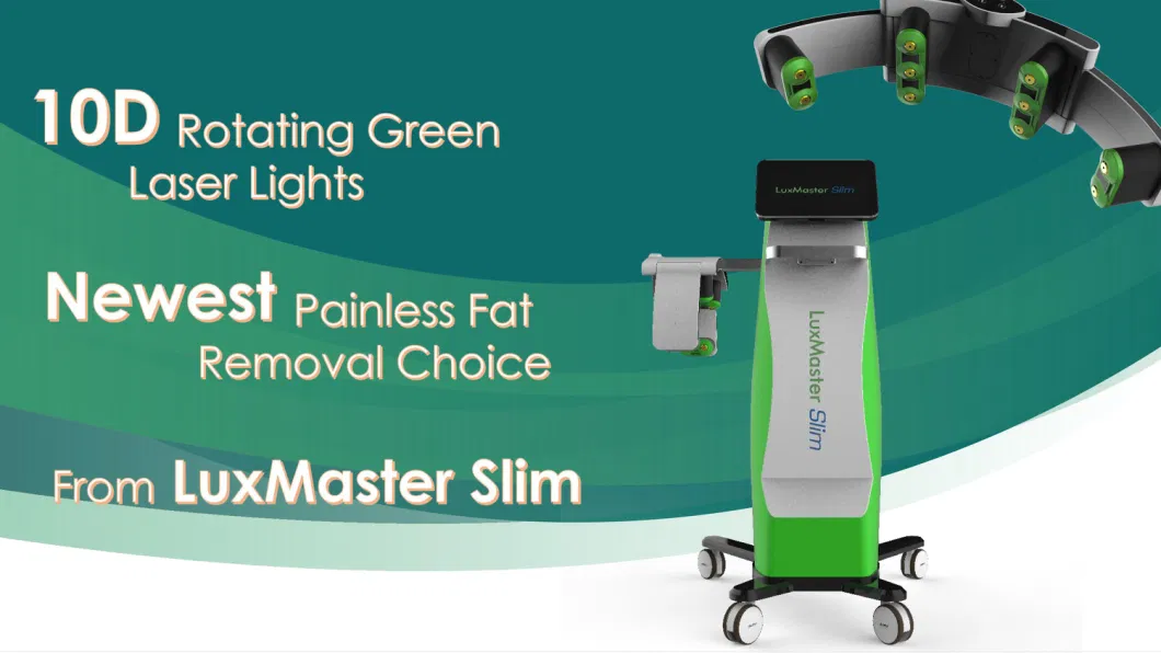 Painless Luxmaster Slim 532nm Green Light Therapy Cold Laser Fat Reduce Low Level Laser Therapy Device