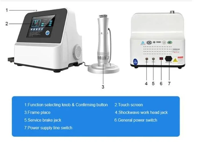 Shock Wave Therapy Equipment / Focused Shockwave Machine / Extracorporeal Therapy Shockwave