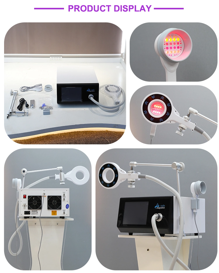 Extracorporeal Magnetic Transduction Pain Relief Electro Pulse Magnetic Therapy Machine for Clinic