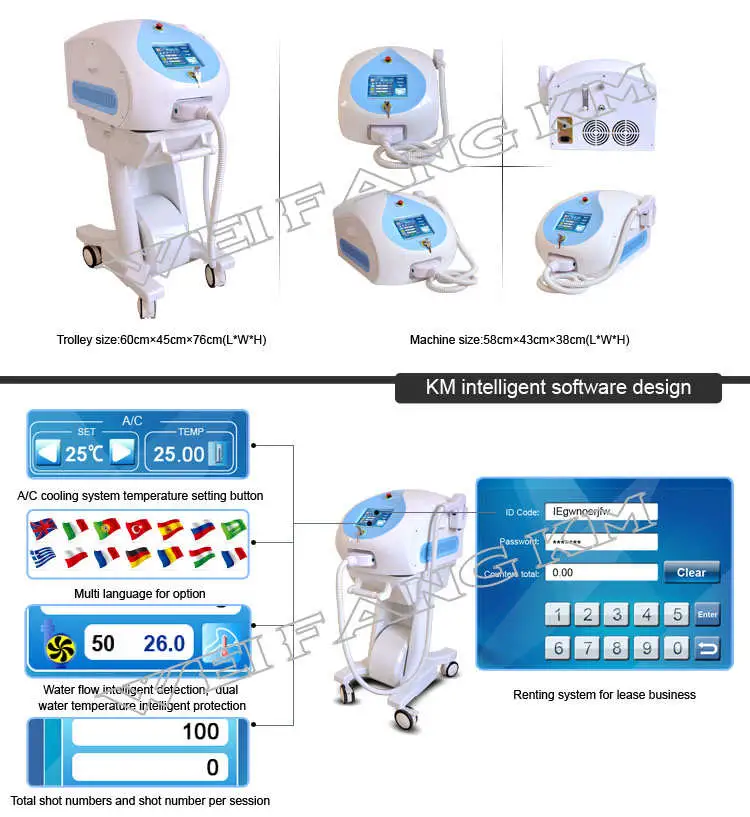 High Quality 808nm Diode Laser Treatment Machine for Pain Relief