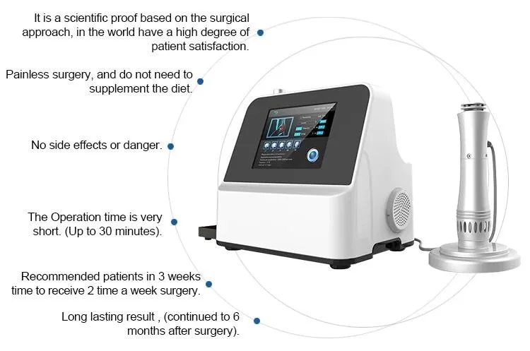 Shock Wave Therapy Equipment / Focused Shockwave Machine / Extracorporeal Therapy Shockwave