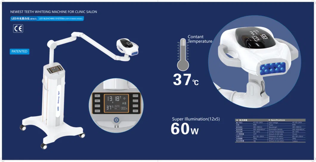 Best Sale Supply Dental Oral Care Device LED Cold Light Whitening Machine