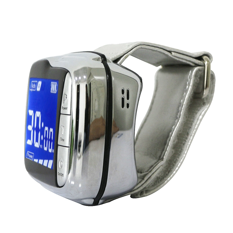 650nm Cold Laser Therapy Watch Wrist for Diabetes Hypertention Medical Therapeutic Apparatus