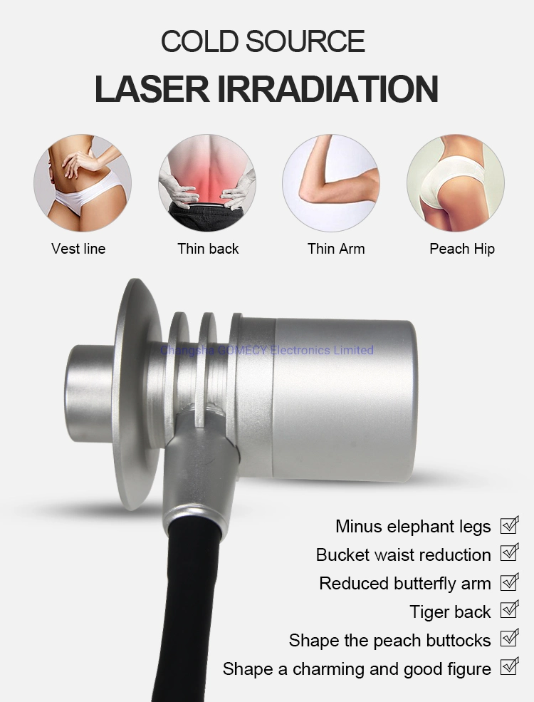 Cold Lipolysis Laser Therapy Device 635nm Fat Reduce Cryo Plate