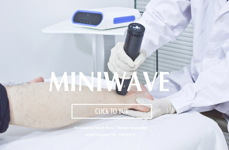 OEM/ODM Miniwave Radial Pulse Wave Therapy Device / Acoustic Wave Therapy Machine