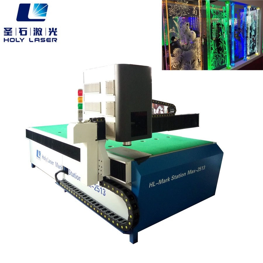 2D 3D Art Picture Large Size Glass Laser Engraving Machine