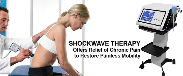Hot Selling Acoustic Wave 10 Bar Focused Extracorporeal Shockwave Physical Therapy Machine