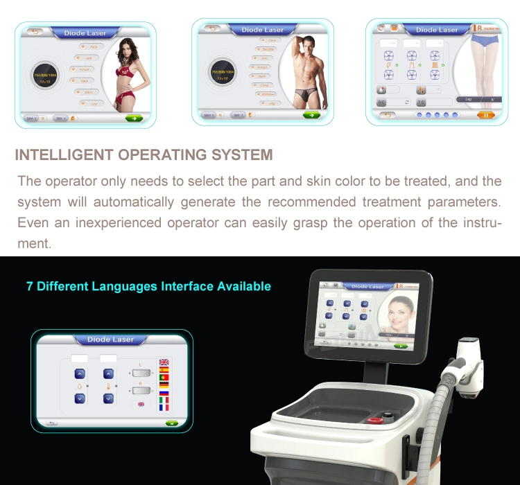 Ice Cold Laser Therapy Diode Laser Therapy Hair Cold Diode Laser Korean Hair Removal Machine