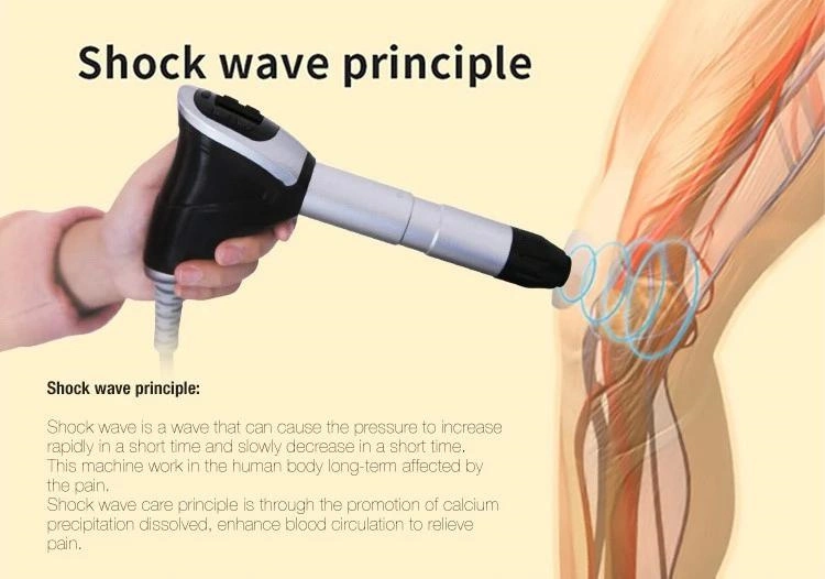 Portable Equipo De Fisioterapia Shockwave Therapy Machine Europe for Erectile Dysfunction