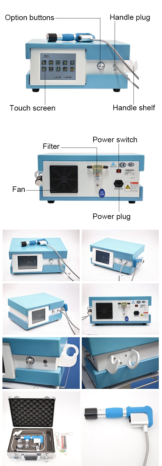 Health Care Physiotherapy Medical Equipment ED Shockwave Therapy Machine Focus Shock Wave