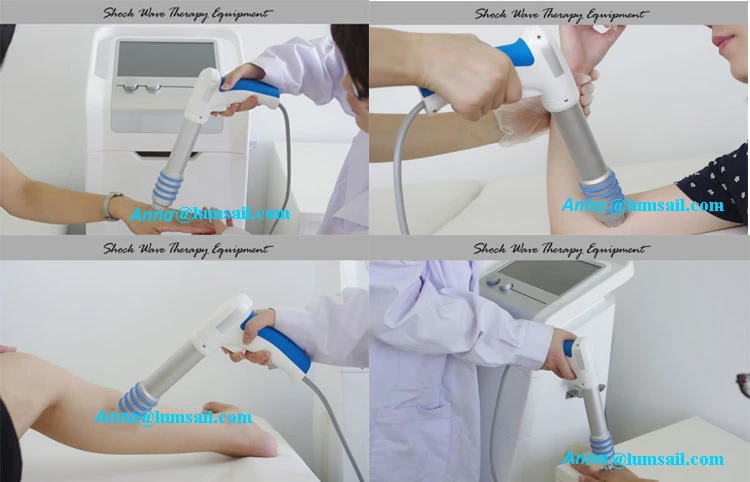 Extracorporeal Shock Wave Machine for Body Pains Shock Wave Physical Therapy Ce Approved Eswt Device Pain Relief Shockwave