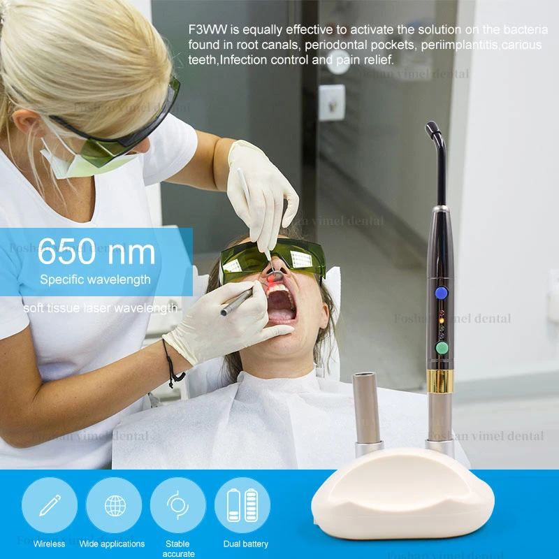 Dental Low Level Laser Therapy Light New Endodontics/Peri-Implatitis/Periodontal Treament/Caries Treament Pen Dental Treament Use