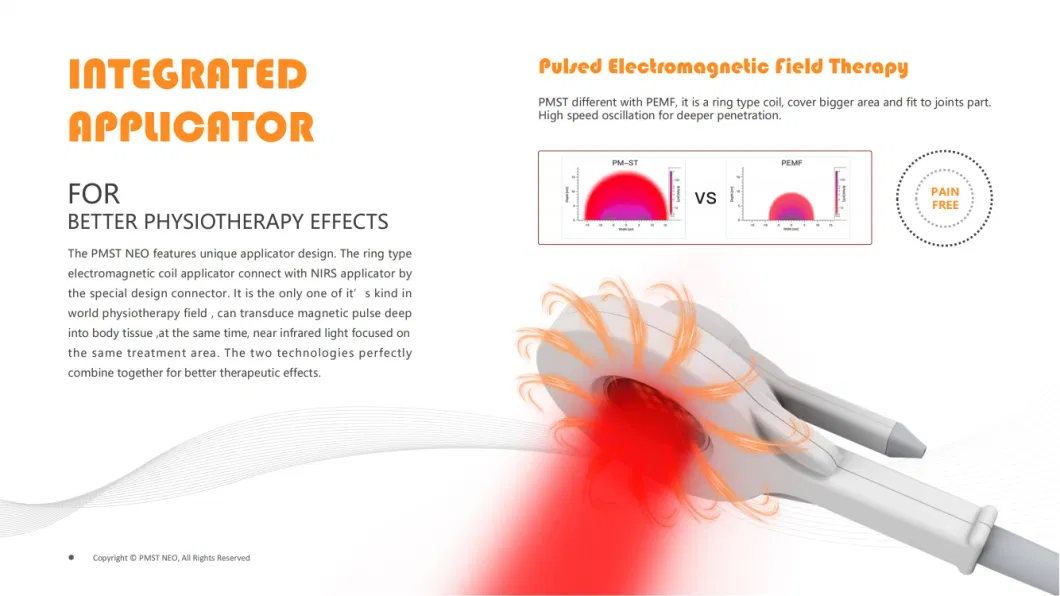 Pm-St Neo+ Magneto Pain Relief Physical Therapy Exercise Rehabilitation Cold Laser