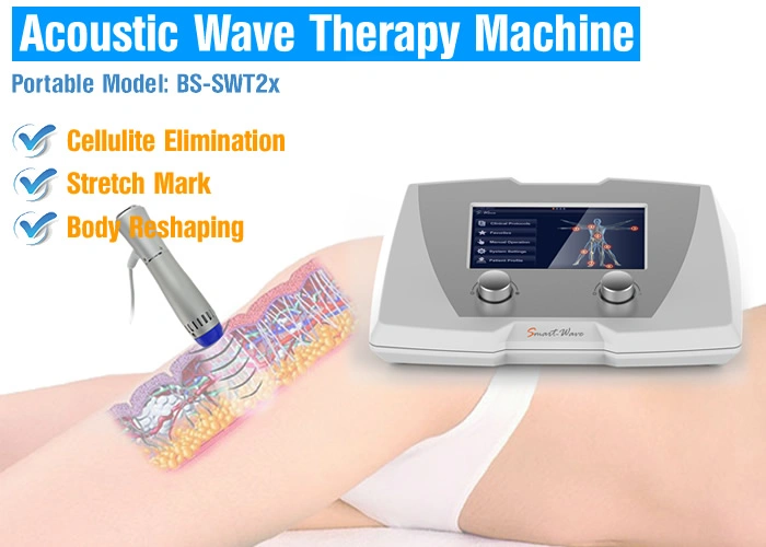 Cellulite Removal Machine Physiotherapy Device Shock Waves Equipment Skin Tightening Machine