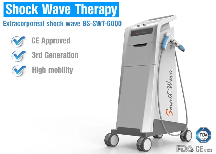 2021 Dual Channel Extracorporeal Shock Wave Therapy Machine for Physiotherapy Acoustic Shock Wave Therapy for Plantar Fasciitis