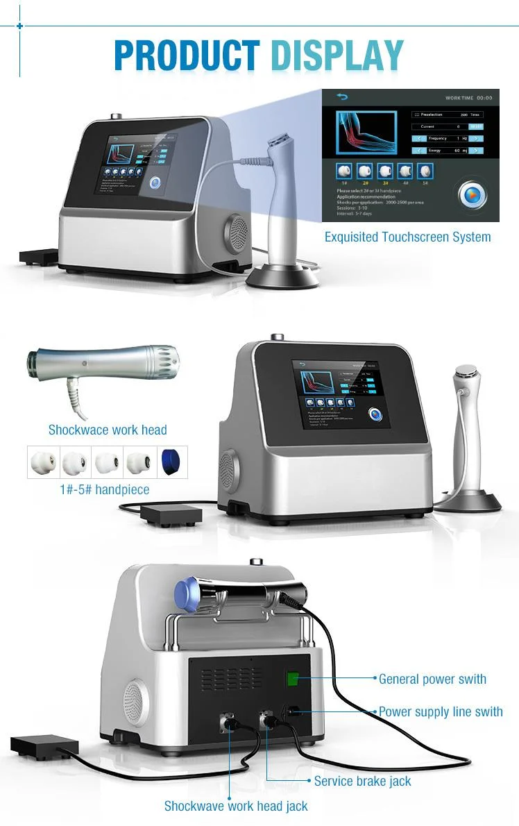 with Strong Performance Shock Waveshock Wave Device Radial External Electromagnetic Shock Wave Therapy Unit Ret Smart for Physical Therapy Eswt Shockwave