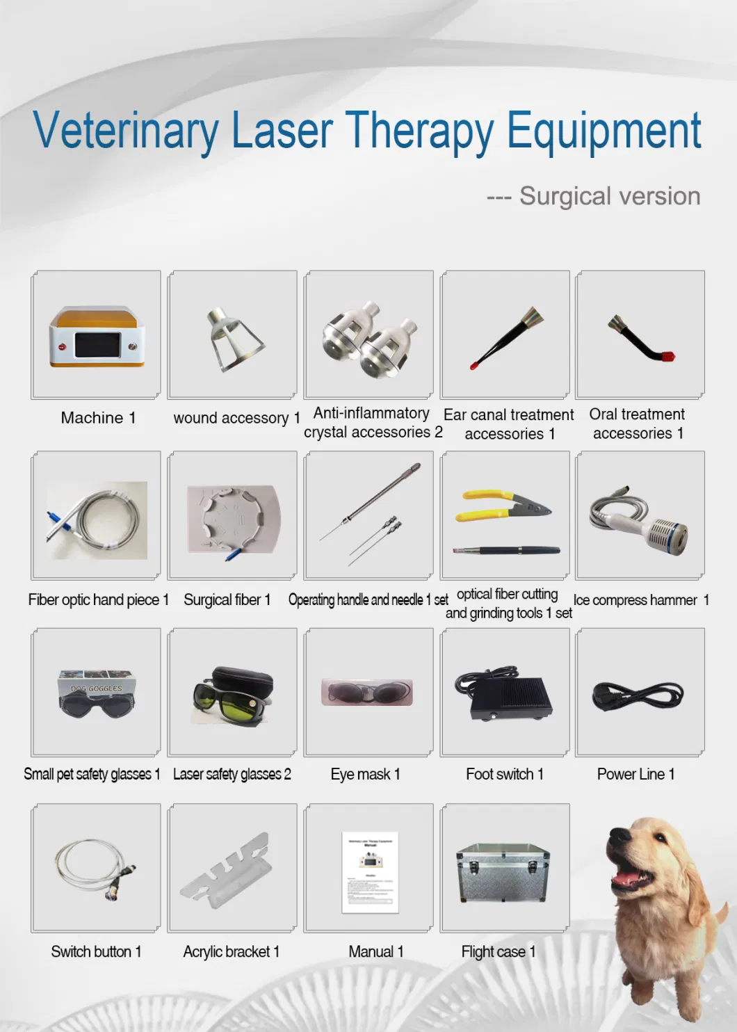 Veterinary Laser Therapy Machine Low Level Light Therapy Cold Laser Therapy