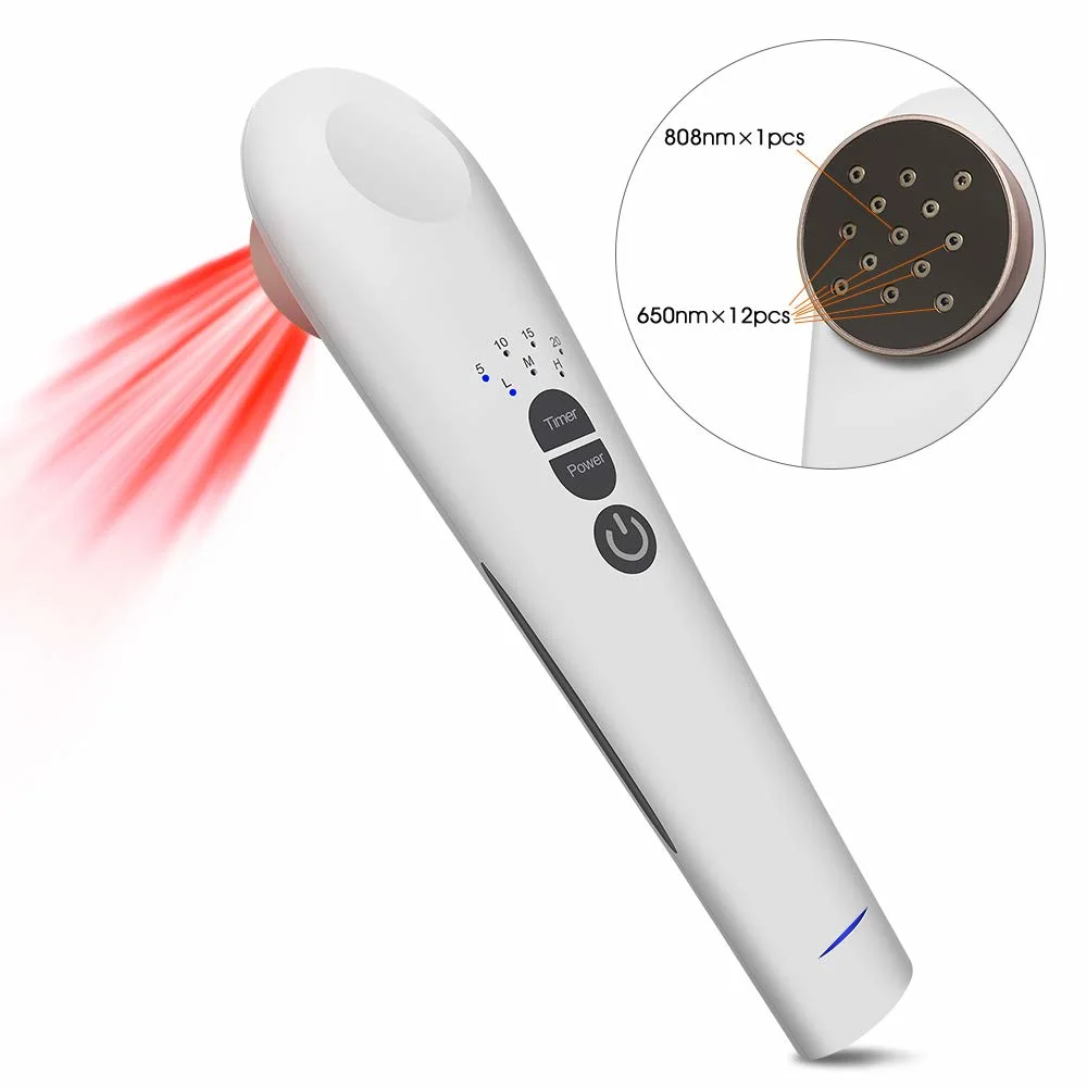 650nm and 808nm Lllt Cold Laser Therapy Joint Animal Wound Pain Relief Device