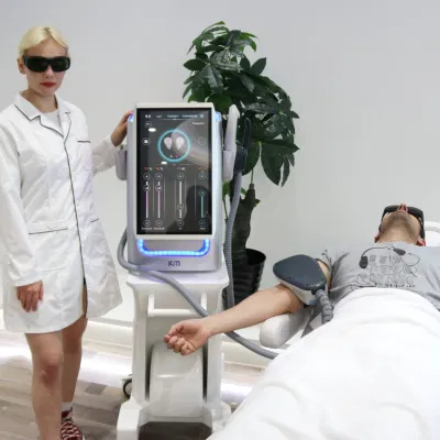 2024 Cosmetics Tesla Body Sculpt EMS stimolatore muscolare onde d&prime;urto elettromagnetiche Terapia bellezza dimagrante em km Slim Neo RF macchina