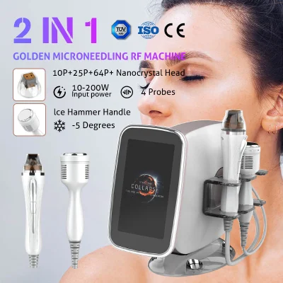 Nuovo aggiornamento microneedle RF macchina facciale RF Microneedling