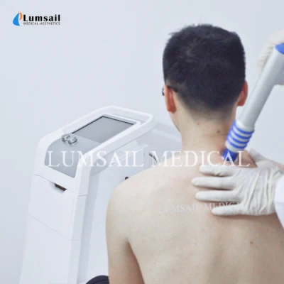 Acoustic Wave Pain Relief Cellulite rimuovere Shockwave Therapy Machine