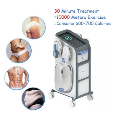 Salone di bellezza attrezzatura peso perdere muscolo forma alta intensità pulsata Terapia a onde elettromagnetiche