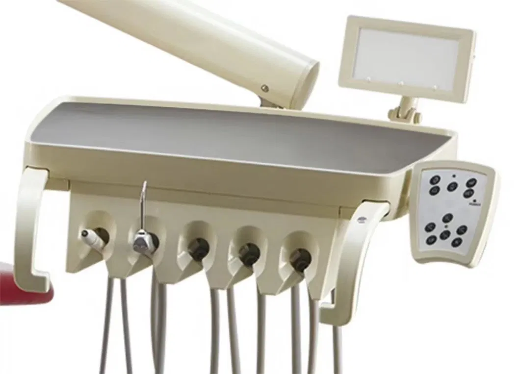 Dental Chair Unit Standard Type Dental Equipment with Luxury LED Cold Light Lamp