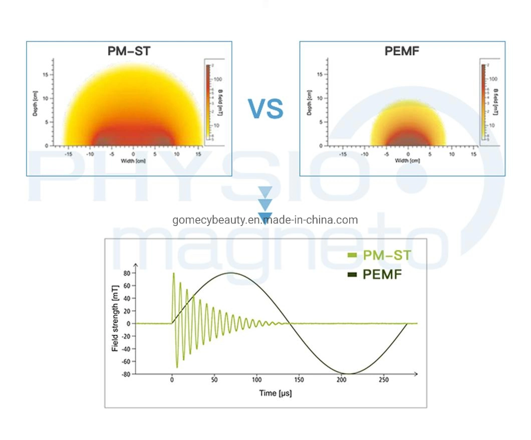 2024 Newest Pmst Pemf Physio Magneto Pulsed Electromagnetic Field Eswt Transduction Pain Relief Therapy Machine Best Price