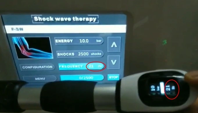 Newest Therapy ED Dysfunction Pain Relief Mens Electric Shock Wave Physiotherapy Equipment