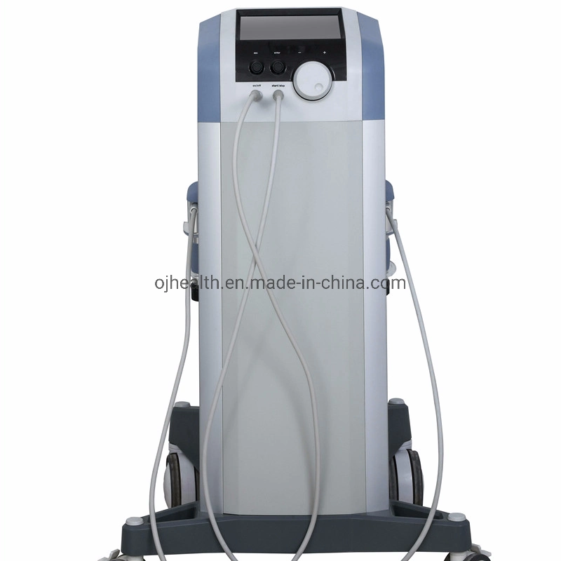 Best Selling Vertical Dual Channel Physical Therapy Shockwave Machine Eswt Shock Wave Therapy Rehabilitation Equipment