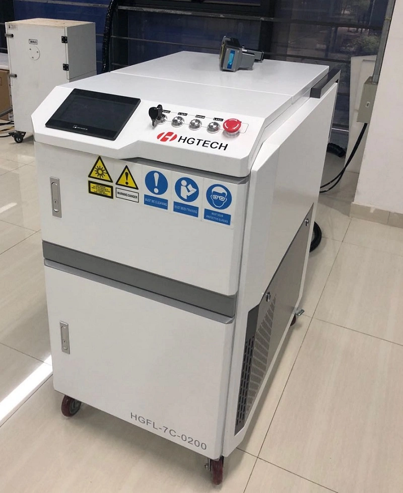 50W 80W 120W 200W 500W Fiber Laser Cleaning Machine Raycus Jpt Mopa Laser Source Optional with Raylase