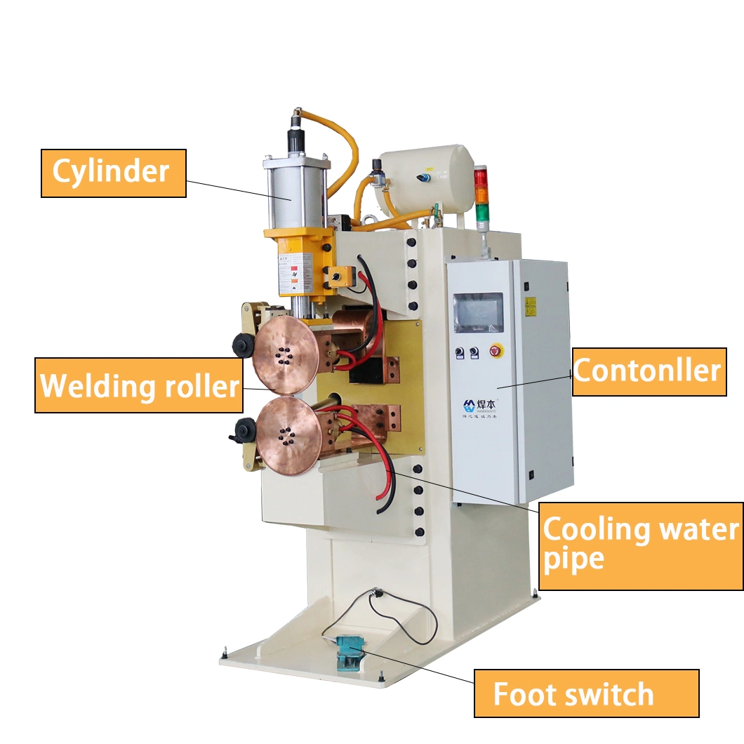 DC Type Resistance Seam Welding Machine for Stainless Steel Sheet Welding