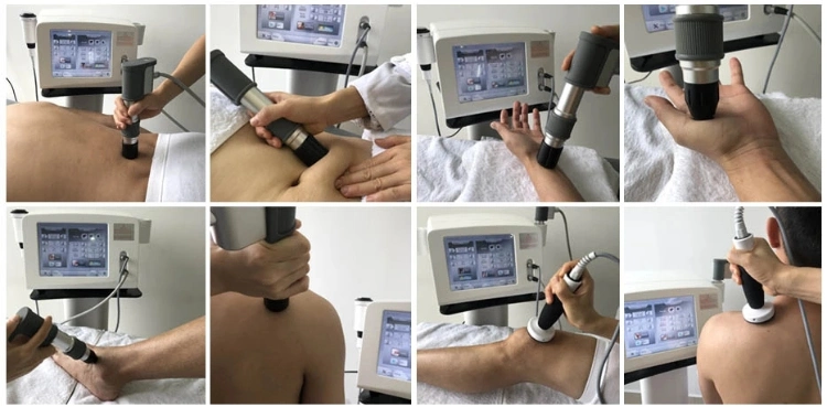 Sports Injury Recovery Shockwave Ultrasound Physical Therapy Machine