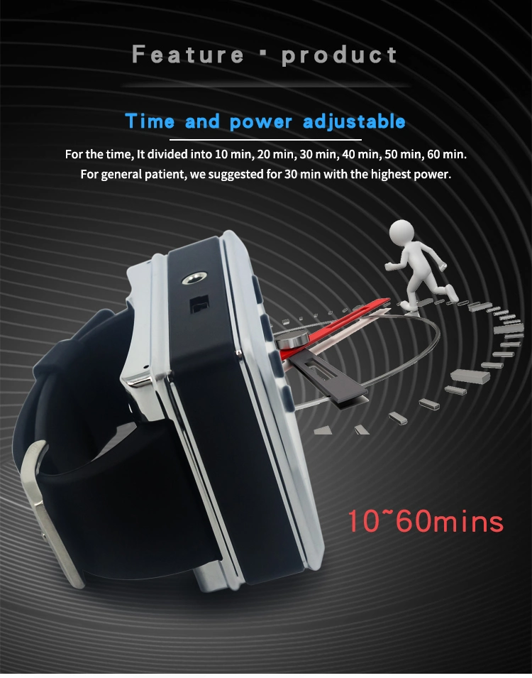 Physiotherapy Device Cold Laser Therapy Watch for Diabetes Treatment