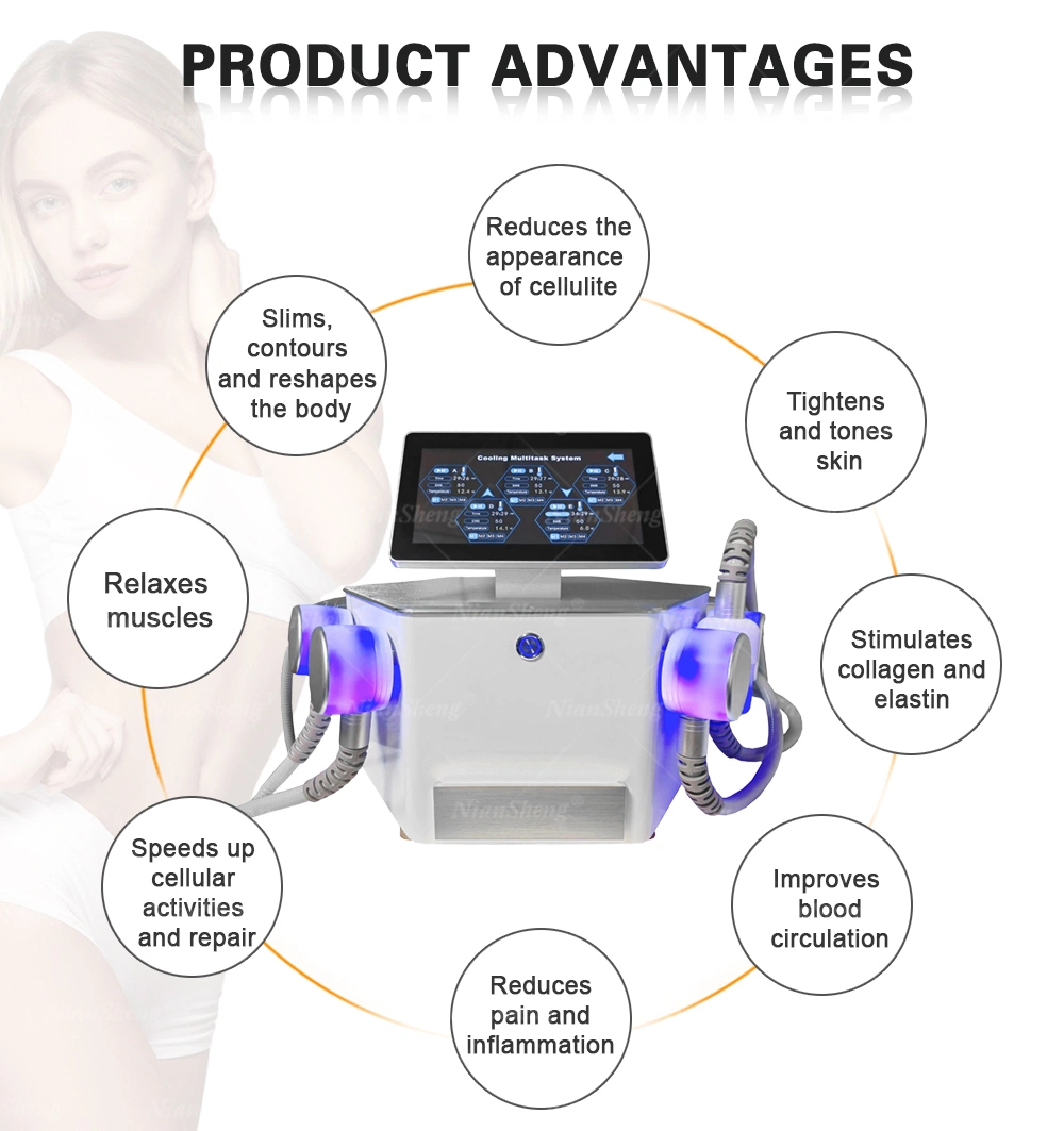 Cooling Shock Wave EMS Body Sculpting Therapy Cryo T Shock Machine