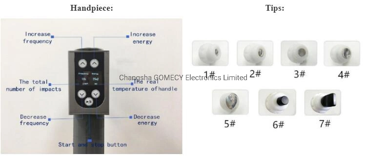 Portable Tecar Shock Wave for Body Pain-Relief