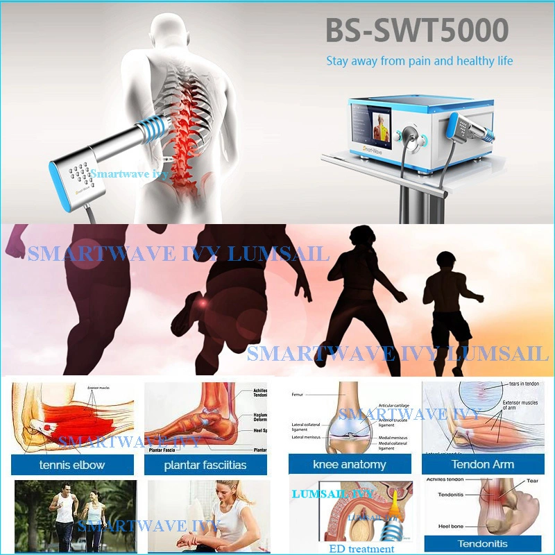 Ce Approved Physical Therapy Equipments Shockwave Machine for Pain Treatment Eswt Shockwave