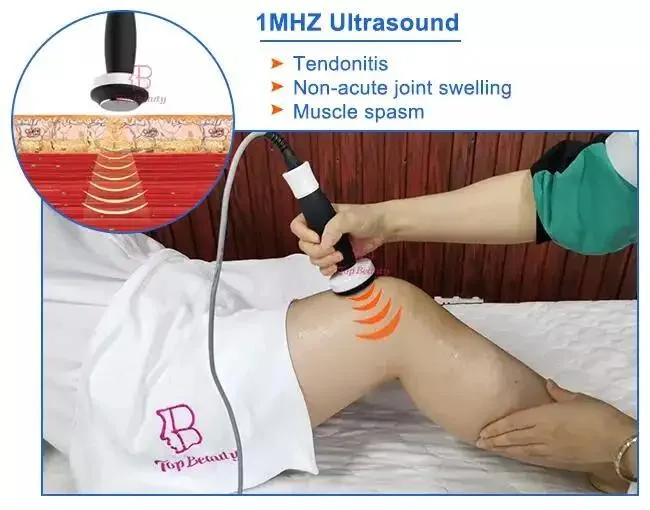 Back Pain Relief Ultrasound Therapy Device Physiotherap Tecar Therapy Shockwave Machine