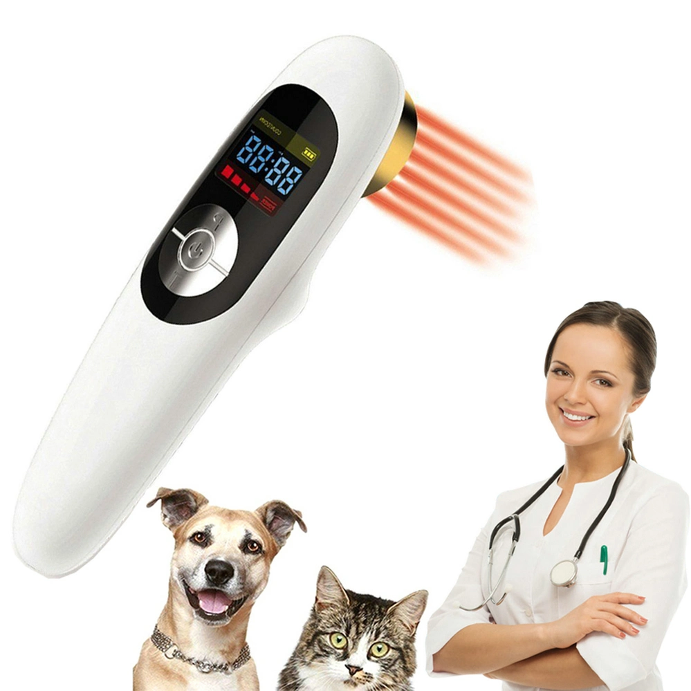 Vet Lllt Dogs Cats Horses Physiotherapy Equipment Cold Laser Therapy for Pain Relief Wound Healing Treatment