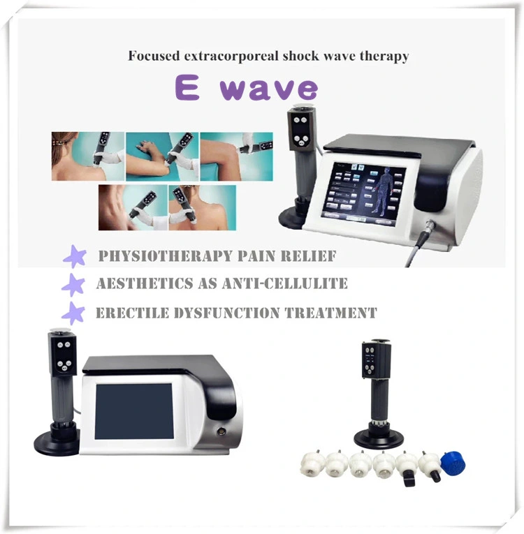 Focused Shockwave Therapy Device Pain Treatment Extracorporeal Shockwave Therapy Machine Eswt Machine for Sale