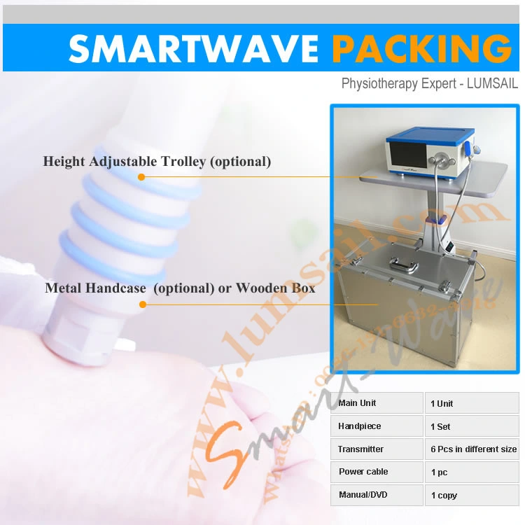 Ce Approved Physical Therapy Equipments Shockwave Machine for Pain Treatment Eswt Shockwave