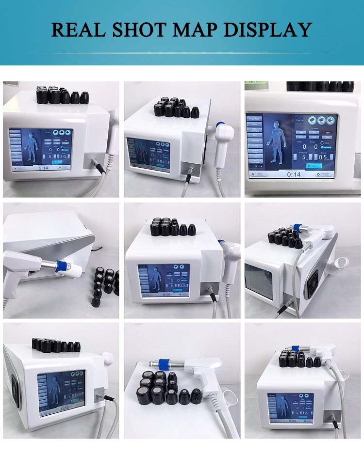 Extracorporeal Shock Wave Shockwave Physiotherapy Therapy Equipment Portable ED Machine