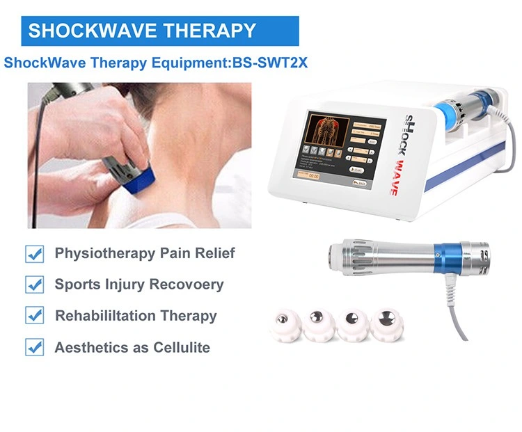 Electromagnetic Shock Focused Physical Wave Therapy Machine for Pain Relief