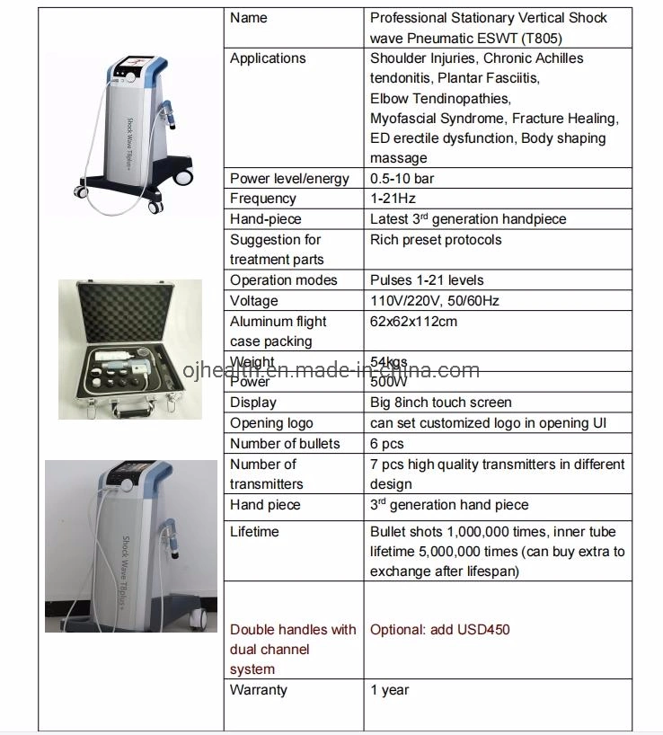 Best Selling Vertical Dual Channel Physical Therapy Shockwave Machine Eswt Shock Wave Therapy Rehabilitation Equipment