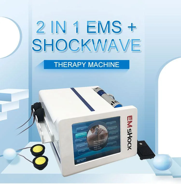 Shockwave Machine for Erectile Dysfunction Leg Knee Pain Relief Physio Therapy 2 in 1 EMS+Shockwave Machine