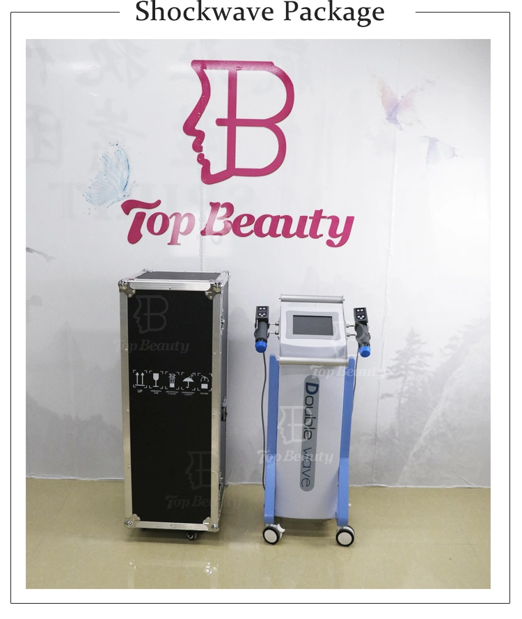 Dual Extracorporal Shock Wave Therapy Medical Equipment/Pain Relief Machine Tendon Pain