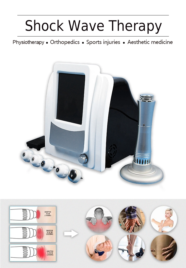 2020 Electro Shockwave Shock Wave Physiotherapy Therapy Portable ED Machine